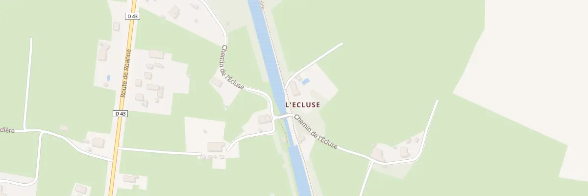 Plan du 41 Che de l’Ecluse à Briennon