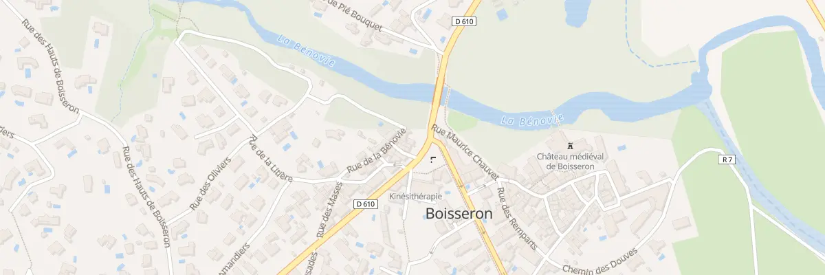 Plan du 250 Av Folco de Baroncelli à Boisseron