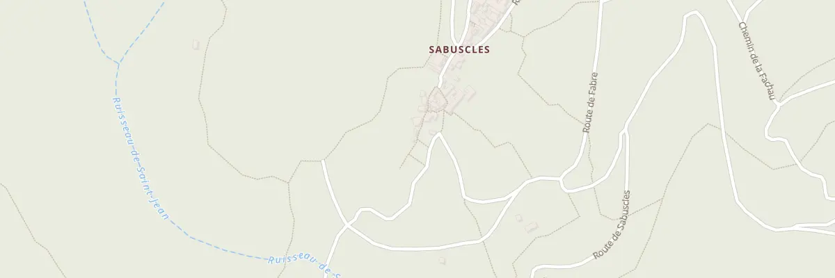 Plan du 5303 L’Elziere à Malbosc