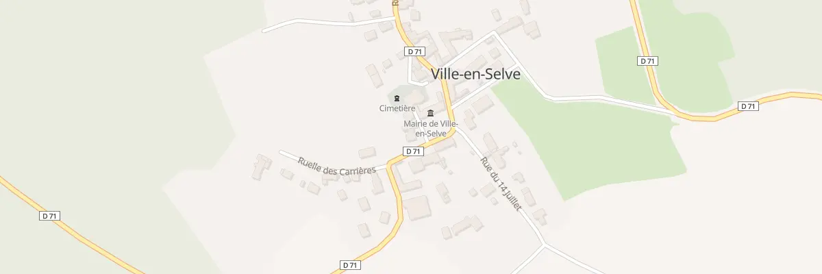 Plan du 4 Pl de la Republique à Ville-en-Selve