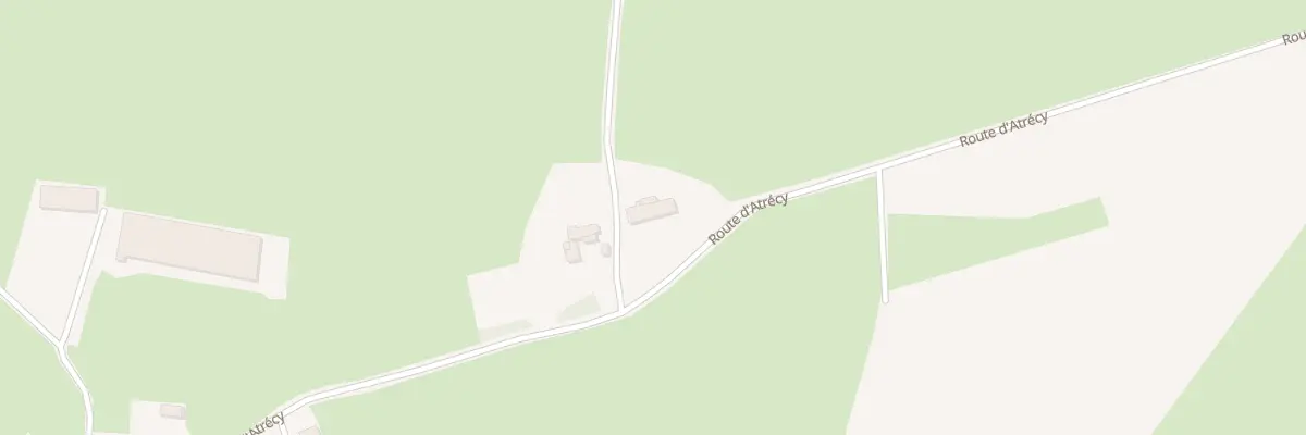 Plan du 1401 Rte d’Attrecy à Vendenesse-sur-Arroux