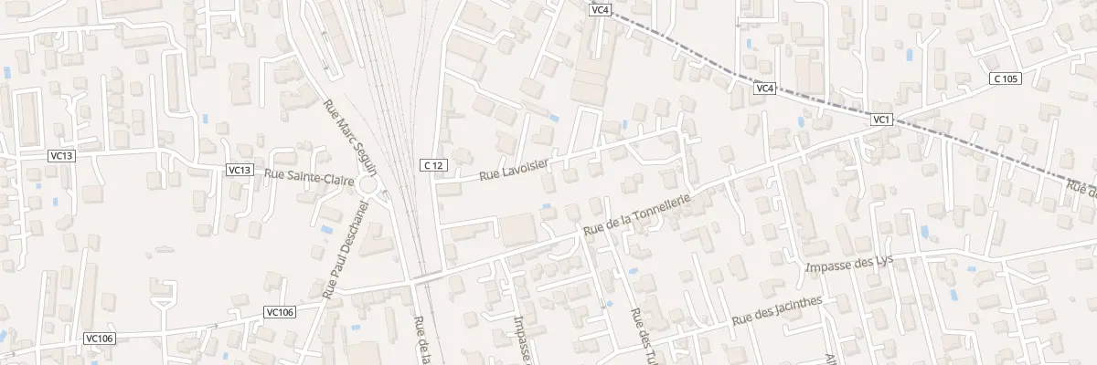 Plan du 4 Rue Lavoisier à Montbrison