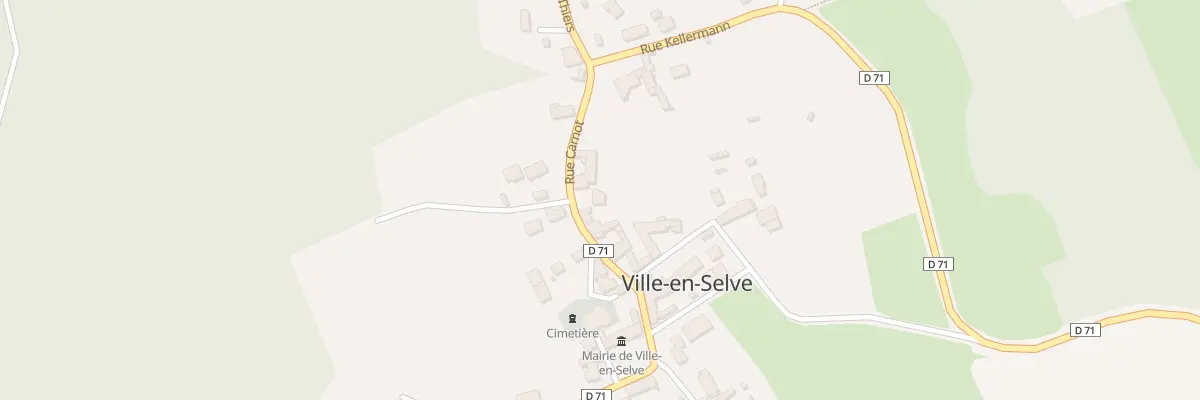 Plan du 6 Rue Carnot à Ville-en-Selve