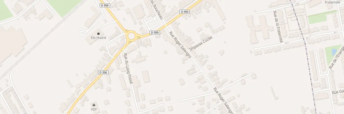 Plan du 18 Rue Roger Salengro à Marpent