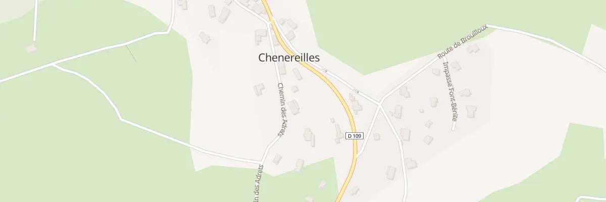 Plan du 145 Che des Adrets à Chenereilles