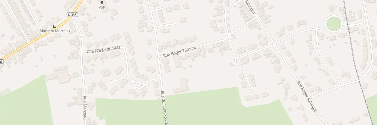 Plan du 17 Rue Roger Tilmant à Marpent