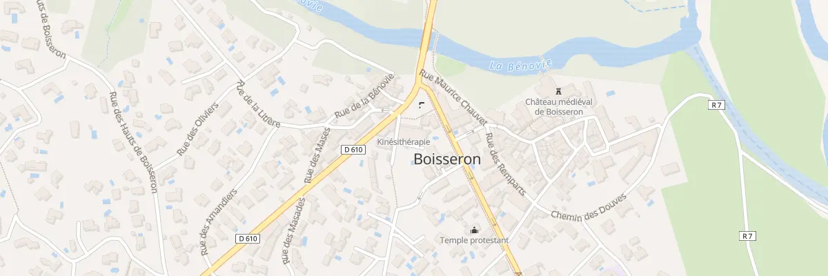Plan du 5693F Pl Général de Gaulle à Boisseron