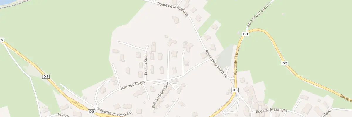 Plan du 4 Imp des Lilas à La Tourette