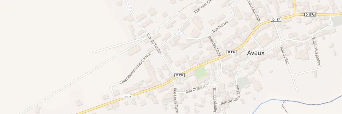Plan du 4 Rue du Terrier à Avaux