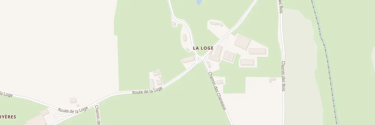Plan du 5074 La Loge à Versaugues