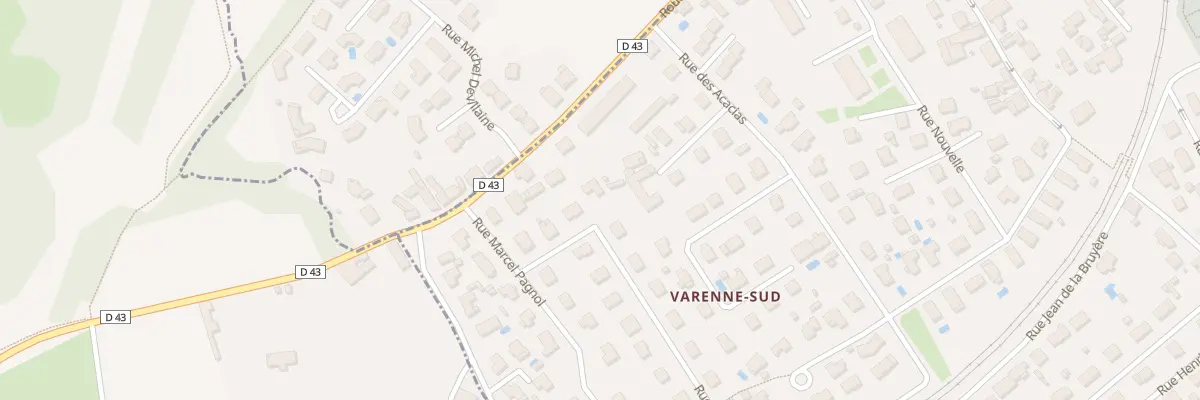 Plan du 5 Rue Gerard Philippe au Coteau