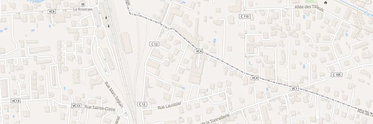 Plan du 4 Rue de l’Agriculture à Montbrison