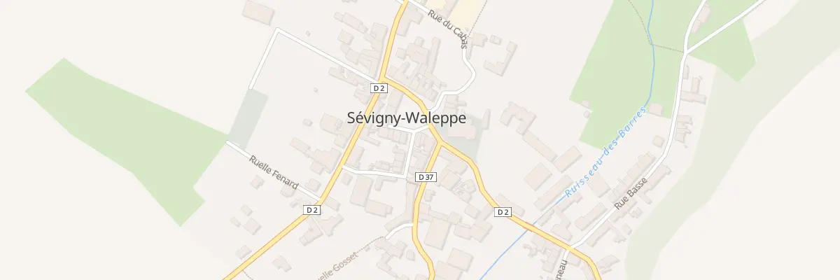 Plan du 14 Pl de l’Eglise à Sévigny-Waleppe