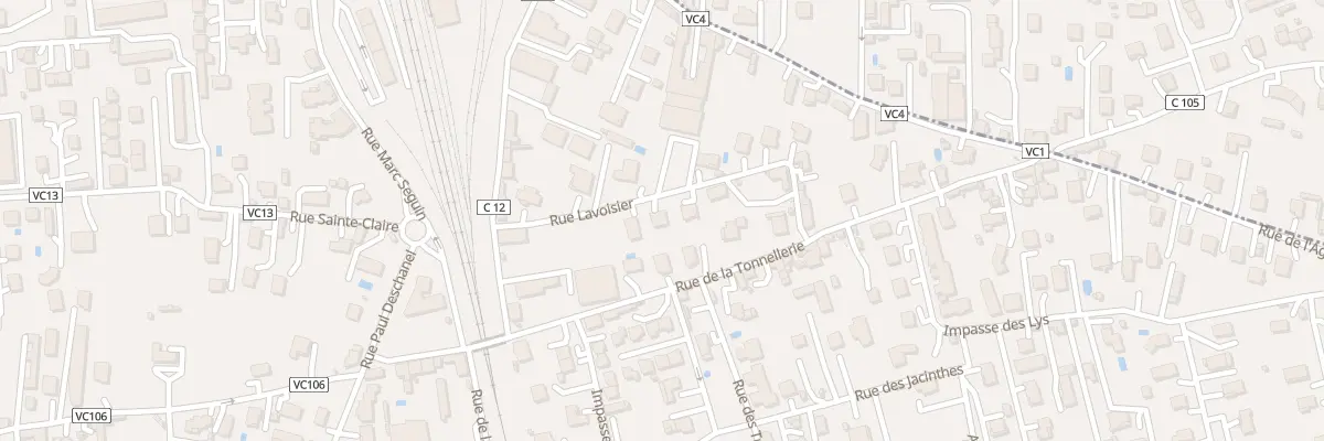 Plan du 6 Rue Lavoisier à Montbrison