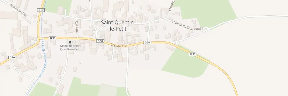 Plan du 30 Rue Grande Rue à Saint-Quentin-le-Petit