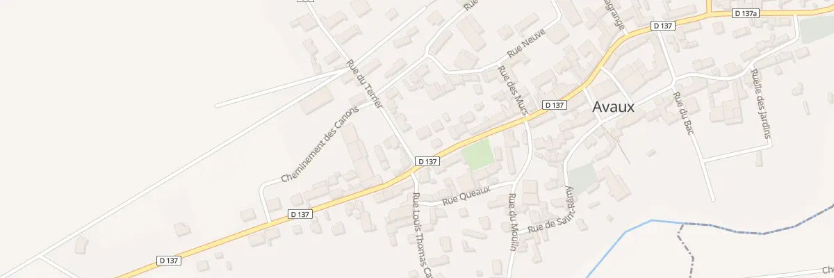 Plan du 2 Rue du Terrier à Avaux
