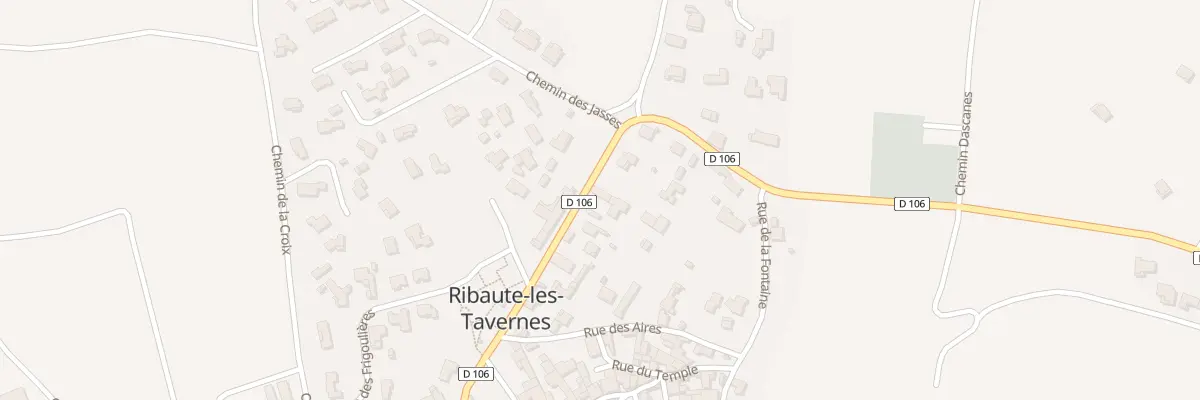 Plan du 7 Av des Platanes à Ribaute-les-Tavernes