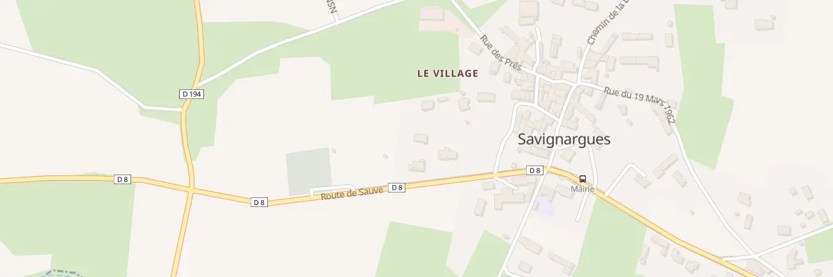 Plan du 5059 Rte de Sauve à Savignargues