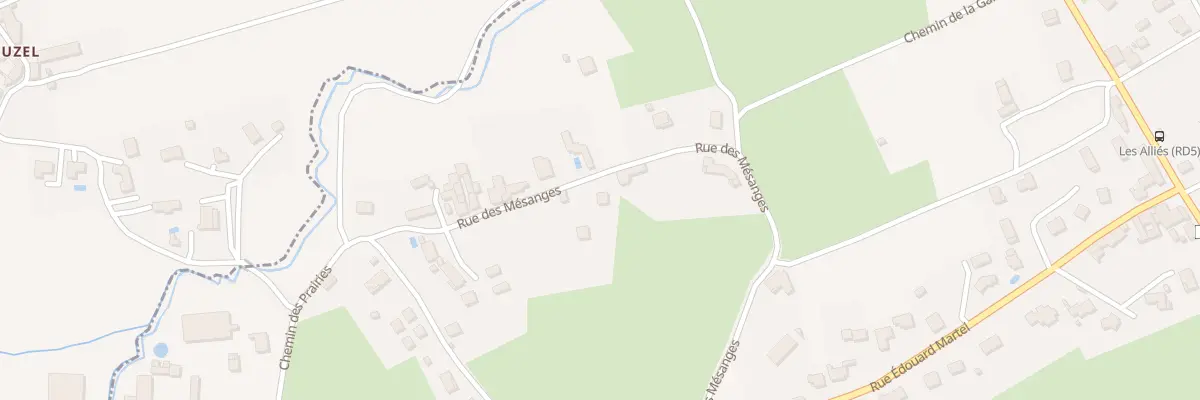 Plan du 389 Rue des Mésanges à Saint-Thomas-la-Garde