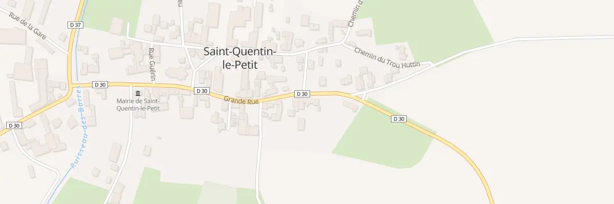 Plan du 32 Rue Grande Rue à Saint-Quentin-le-Petit