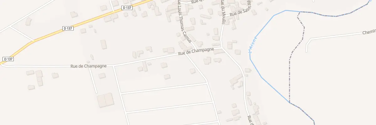 Plan du 3A Rue de Champagne à Avaux