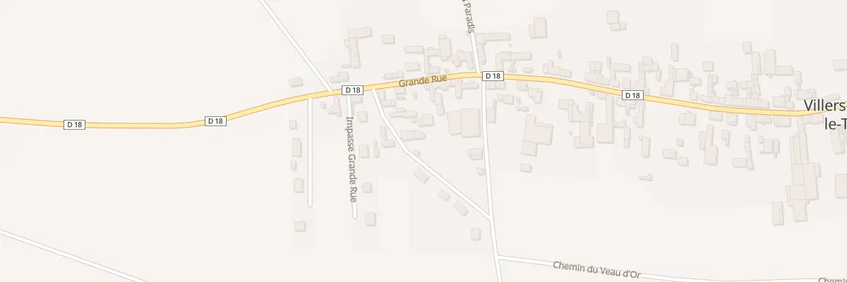 Plan du 7 Rue St Marc à Villers-devant-le-Thour