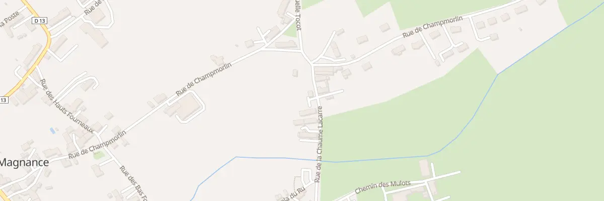 Plan du 6 Rue de la Chaume Lacarre à Sainte-Magnance