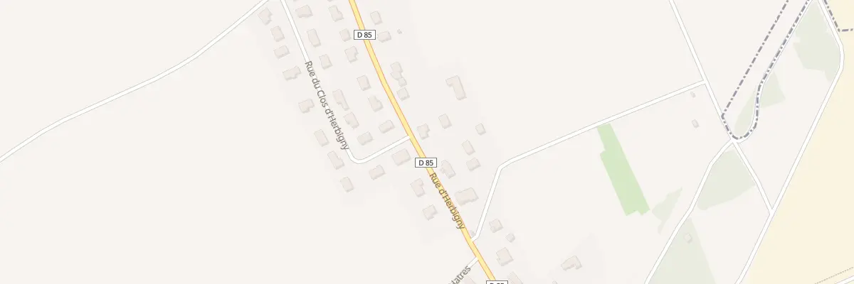 Plan du 33 Rue d’Herbigny à Saint-Léger-près-Troyes