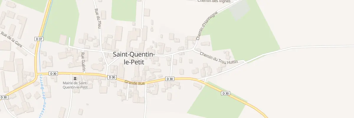 Plan du 10 Rue de l’Ecaille à Saint-Quentin-le-Petit