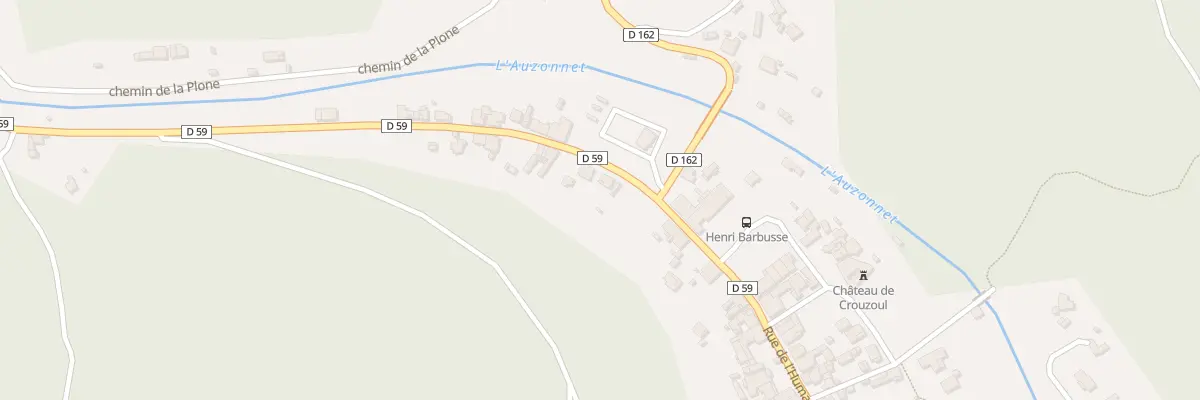 Plan du 1161 Rue de l’Humanité au Martinet