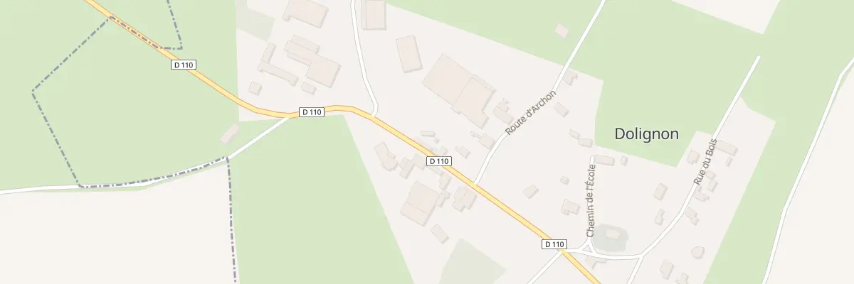 Plan du 13 Rue Principale à Dolignon