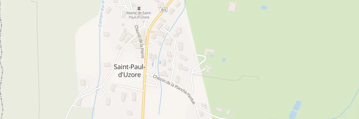 Plan du 70 Imp des Charmilles à Saint-Paul-d’Uzore