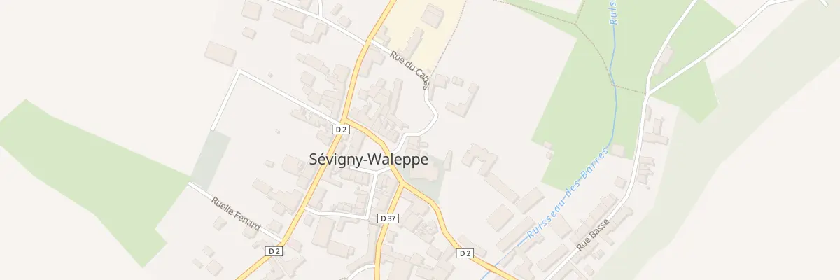 Plan du 13 Pl de l’Eglise à Sévigny-Waleppe