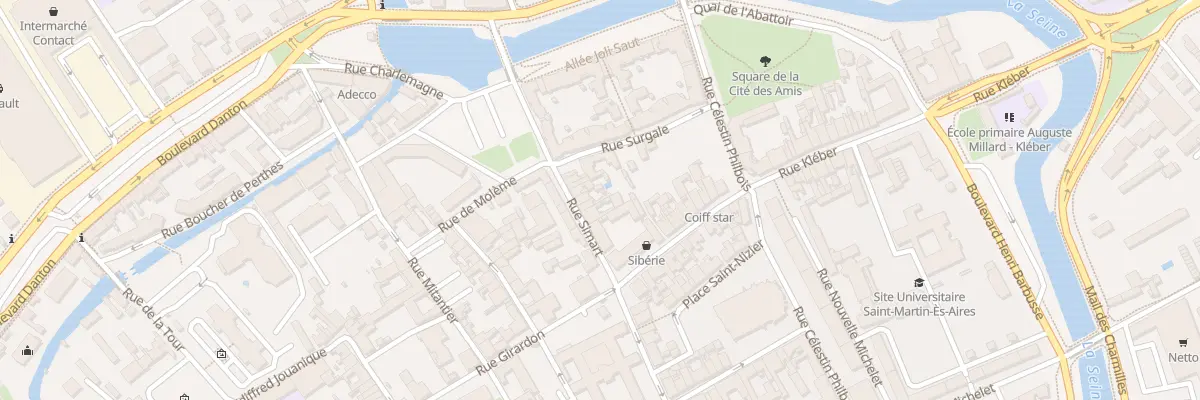 Plan du 15 Rue Simart à Troyes