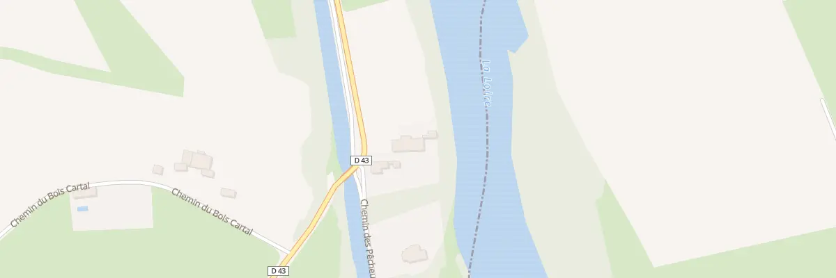 Plan du 324 Rte de Melay à Briennon