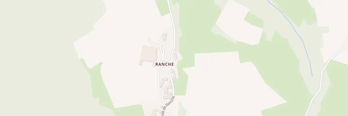 Plan du 590 Rte de Ranche à Beaux