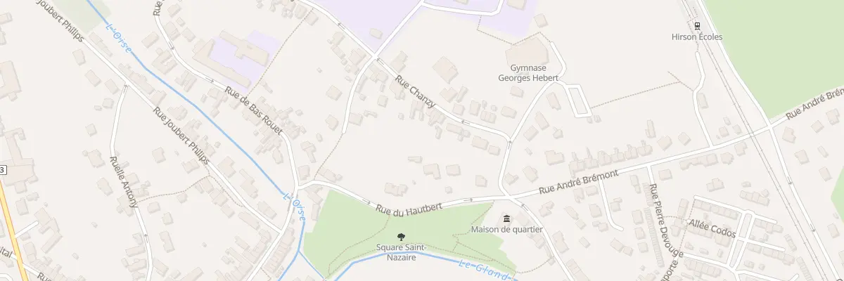 Plan du 56 Rue Chanzy à Hirson