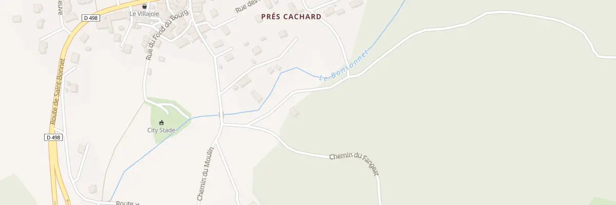 Plan du 354 Rue du Fangeat à Luriecq