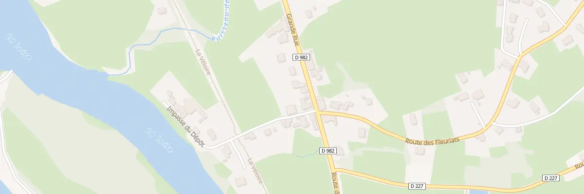 Plan du 93 Grande Rue à Iguerande
