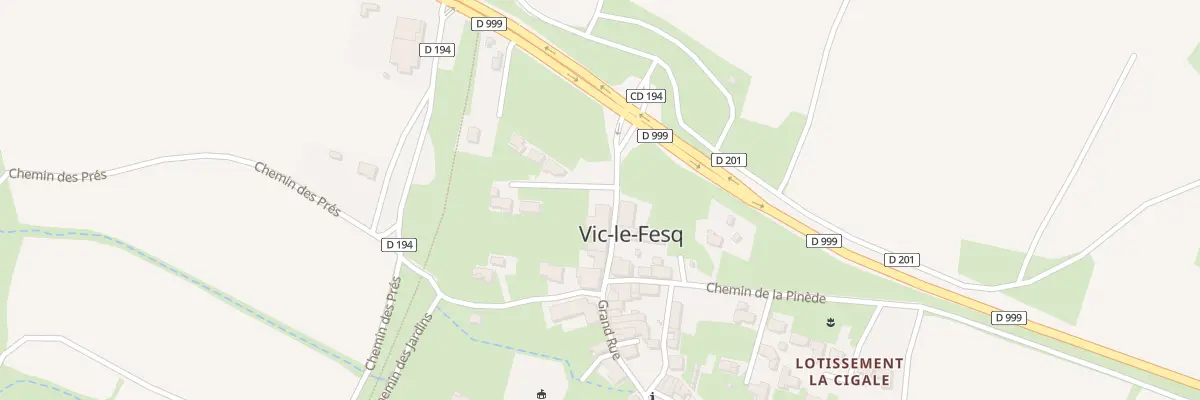 Plan du 5024 Gr Grand’Rue à Vic-le-Fesq