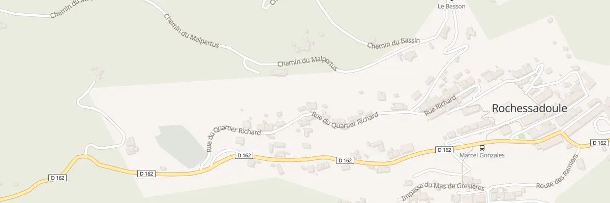 Plan du 237 Rte Vieille Rochessadoule à Robiac-Rochessadoule