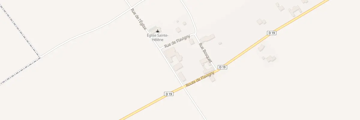 Plan du 1 Rue de l’Eglise aux Istres-et-Bury