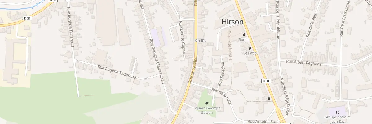 Plan du 102 Rue de Vervins à Hirson