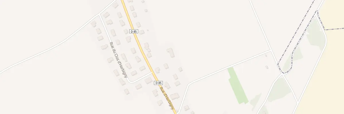 Plan du 33T Rue d’Herbigny à Saint-Léger-près-Troyes