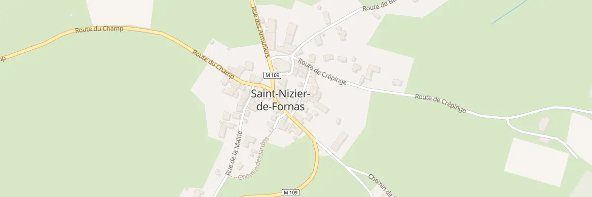 Plan du 3 Rue du Nord à Saint-Nizier-de-Fornas