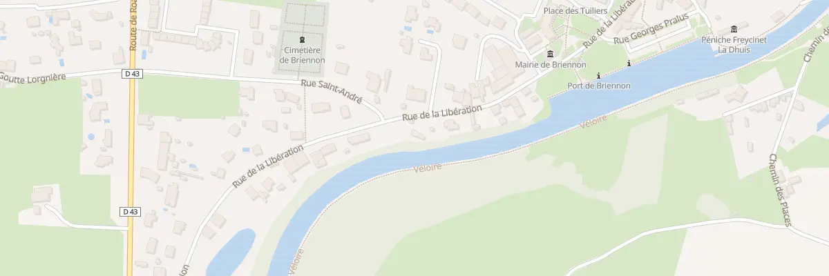 Plan du 31 Rue de la Liberation à Briennon