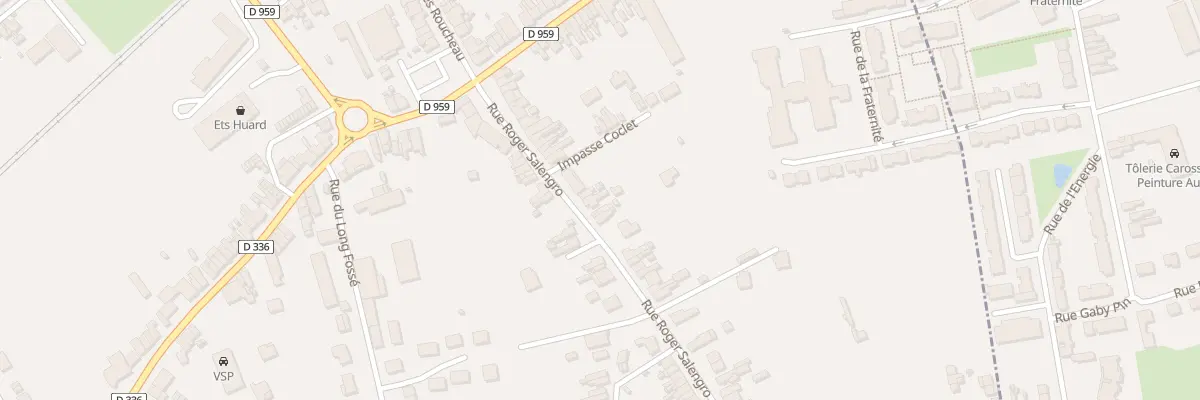 Plan du 37 Rue Roger Salengro à Marpent