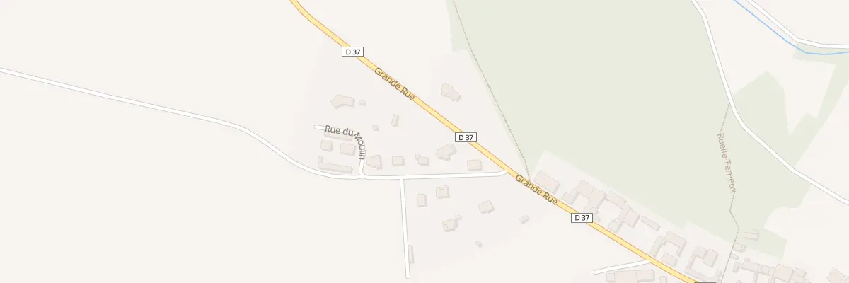 Plan du 6 Rue du Moulin au Thour