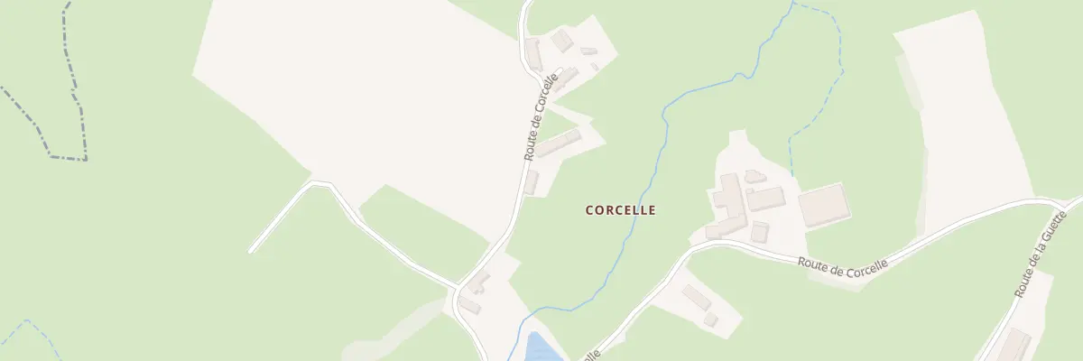 Plan du 884 Rte de Corcelle à Montmort