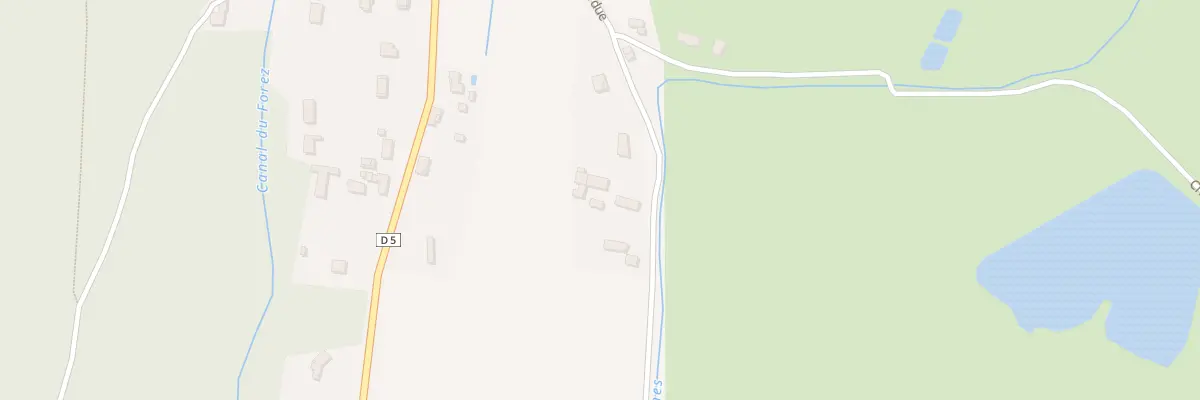 Plan du 5013 Le Bourg à Saint-Paul-d’Uzore